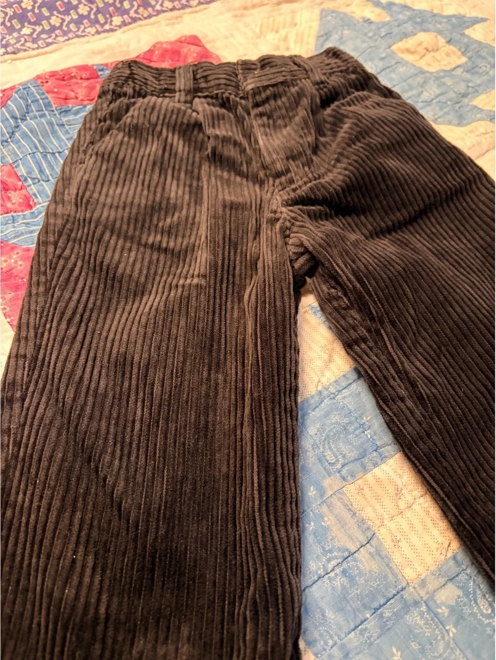The Children's Place Toddler Boys Black Corduroy Pants Size 18 Months